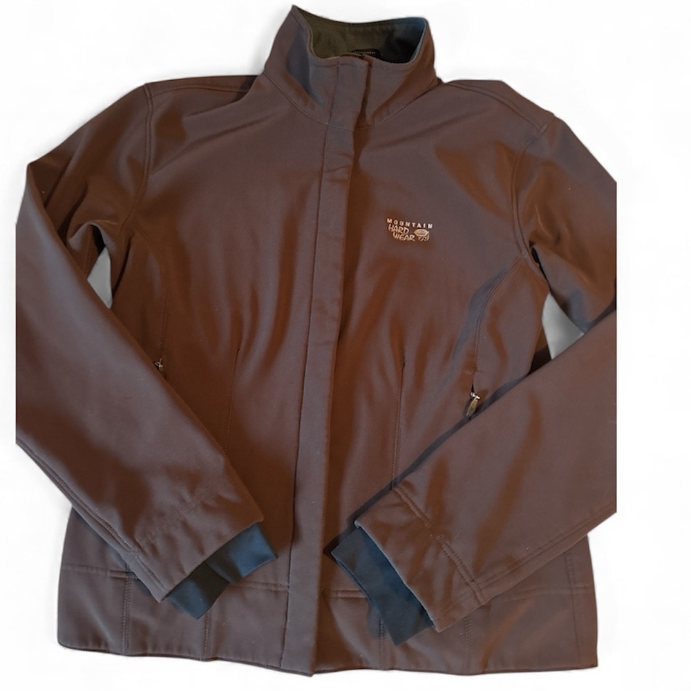 Women’s Mountain Hard Ware Softshell Jacket Brown - image 2